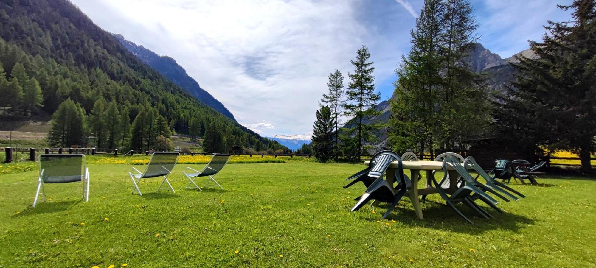 Gite Montagne 1 A 25 Places "Chalet Coste Belle" Ceillac Exteriér fotografie